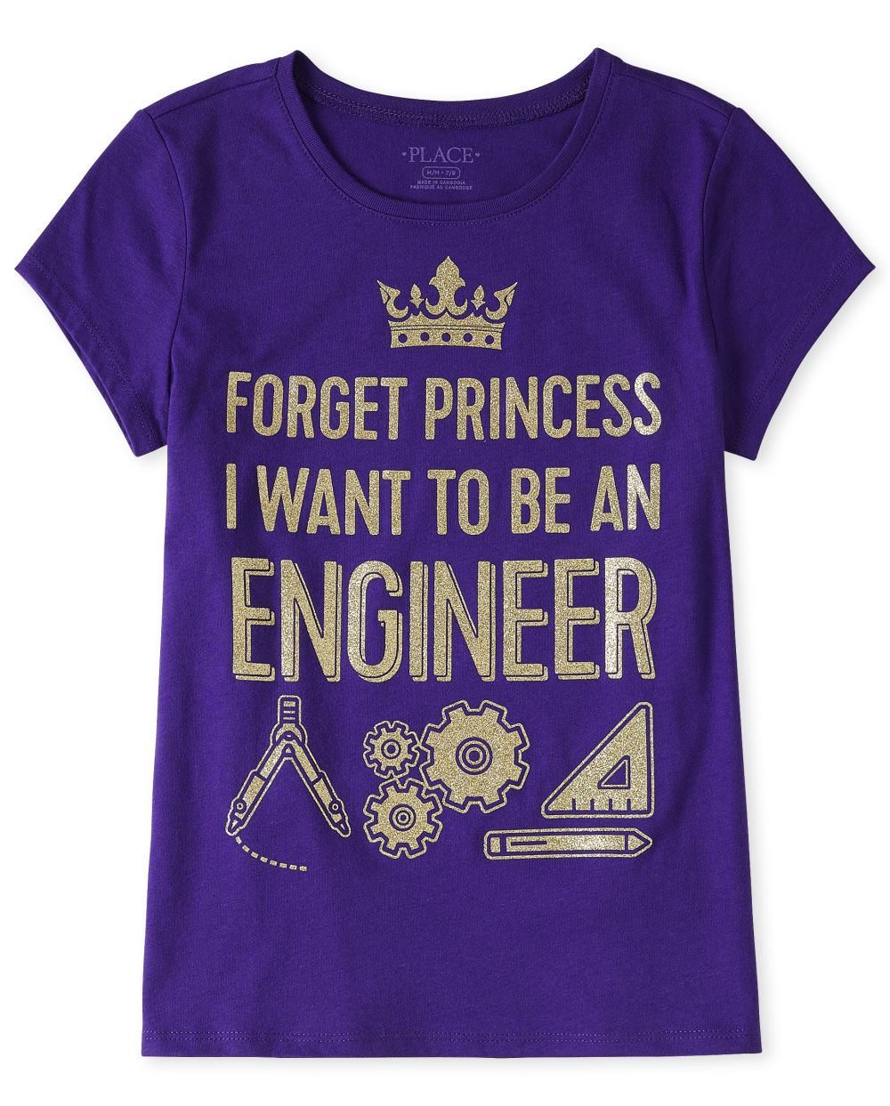 

s Engineer Graphic Tee - Purple T-Shirt - The Children's Place