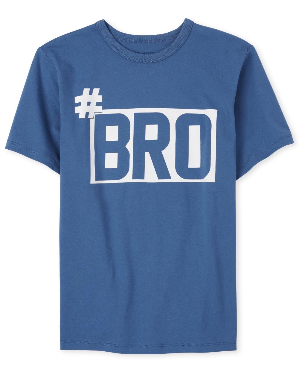 

Boys Boys Bro Graphic Tee - Blue T-Shirt - The Children's Place