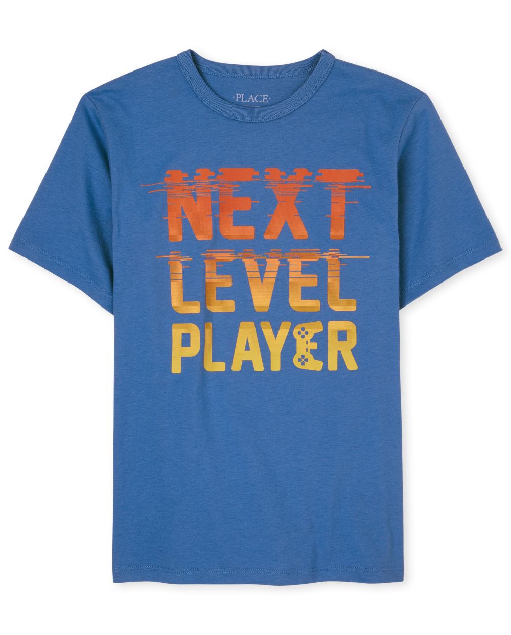 

Boys Boys Next Level Graphic Tee - Blue T-Shirt - The Children's Place