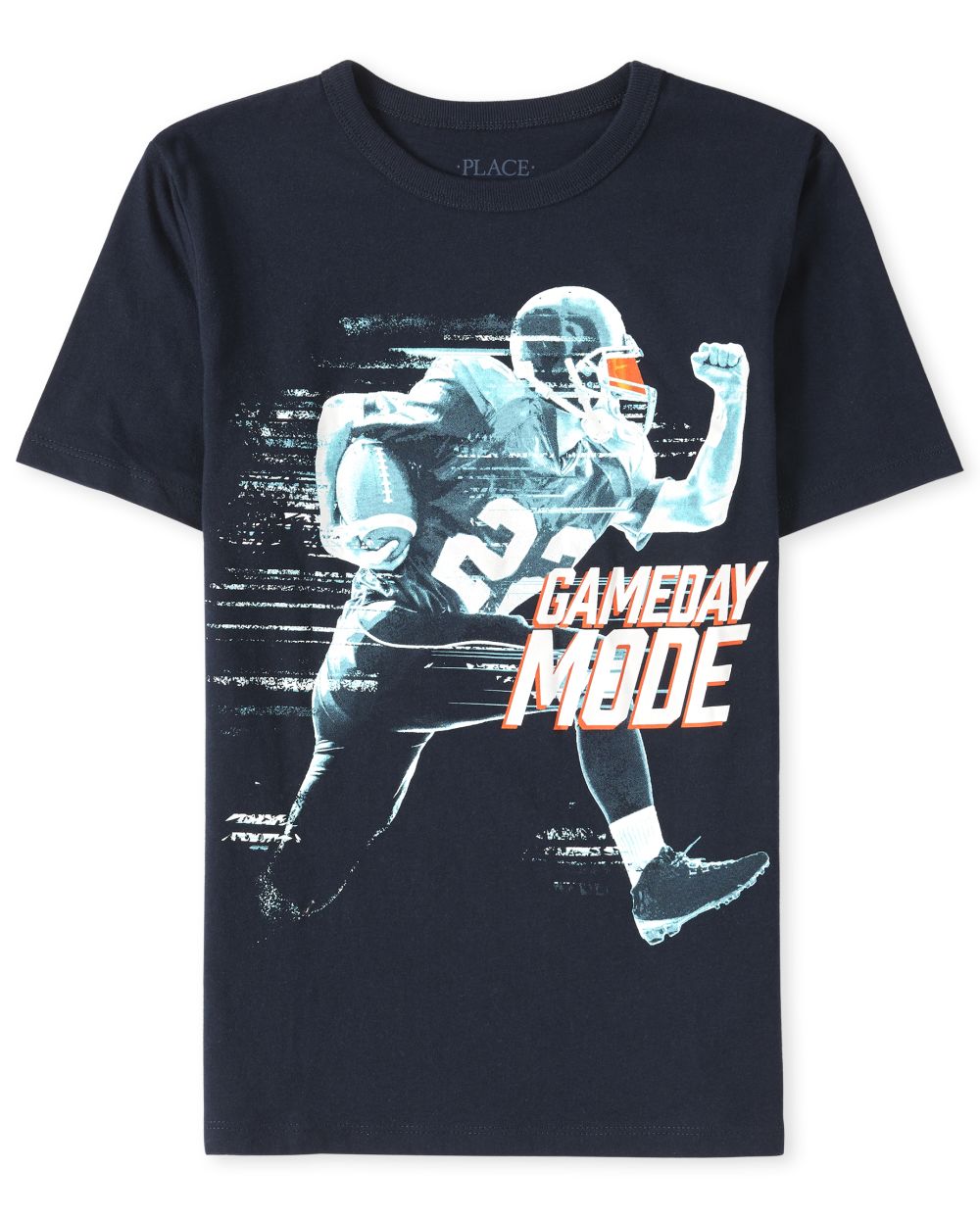 

s Boys Game Day Mode Graphic Tee - Blue T-Shirt - The Children's Place