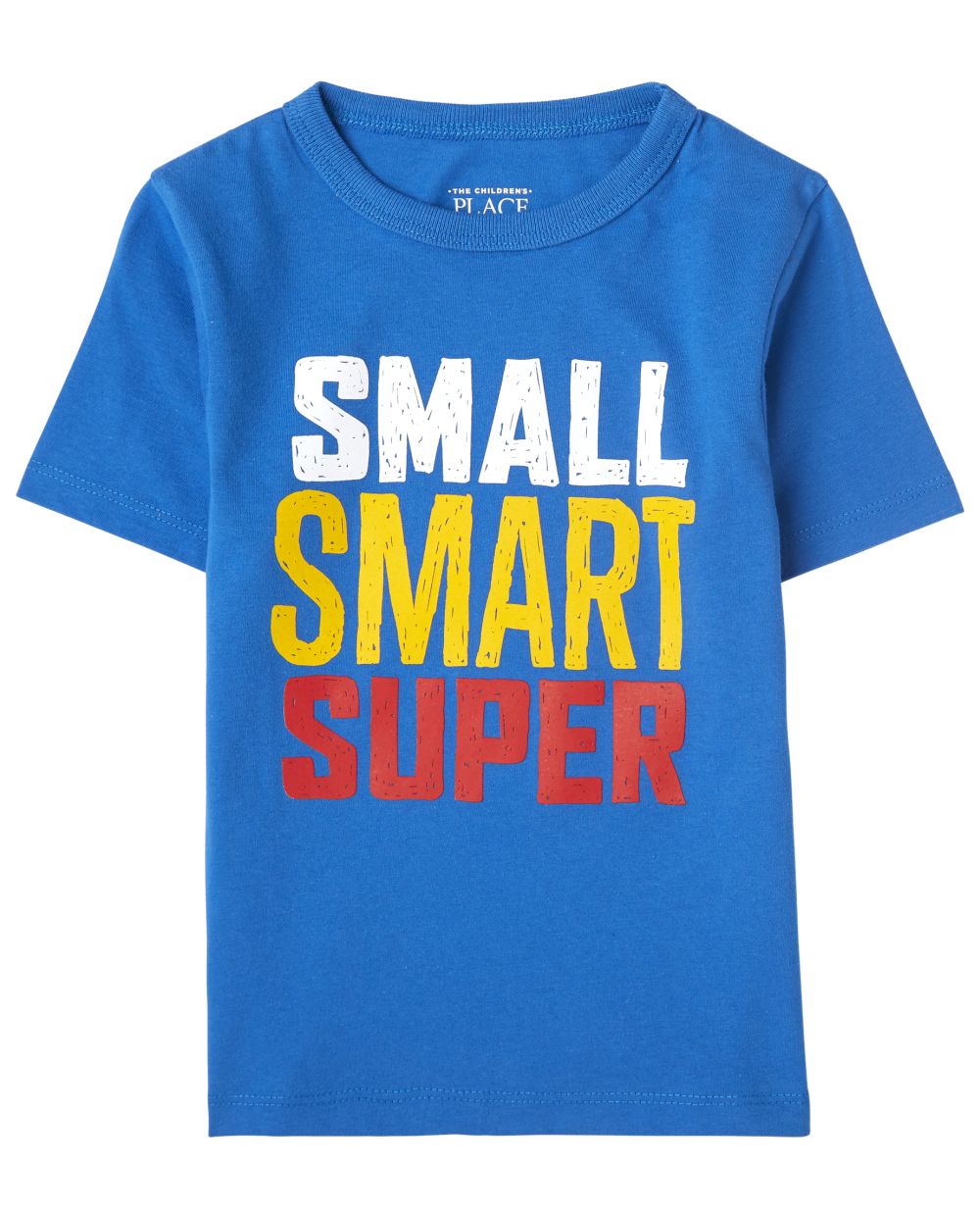 

s Baby And Toddler Boys Super Graphic Tee - Blue T-Shirt - The Children's Place