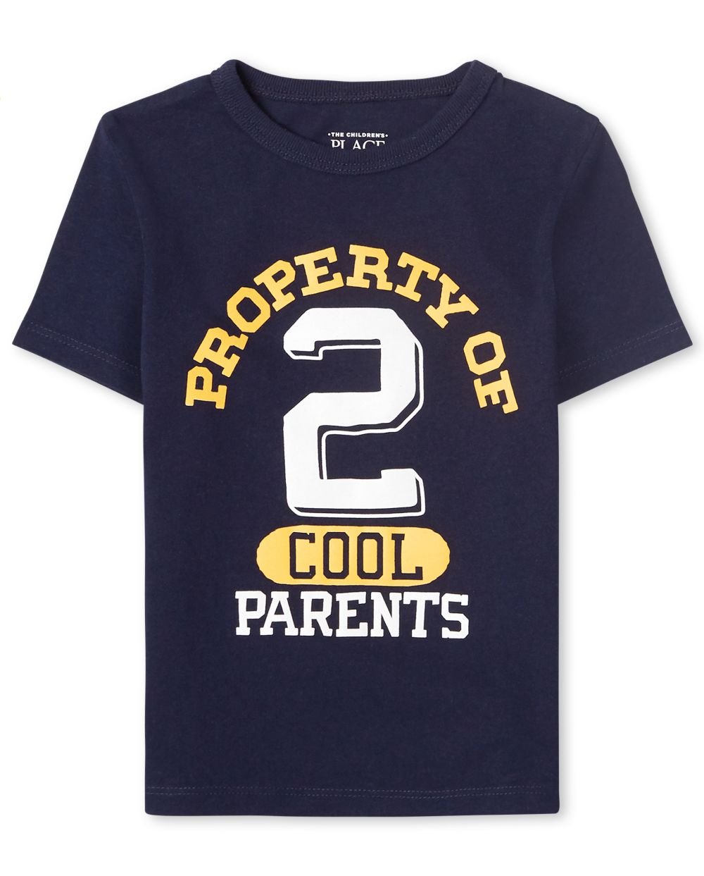

s Baby And Toddler Boys Cool Parents Graphic Tee - Blue T-Shirt - The Children's Place