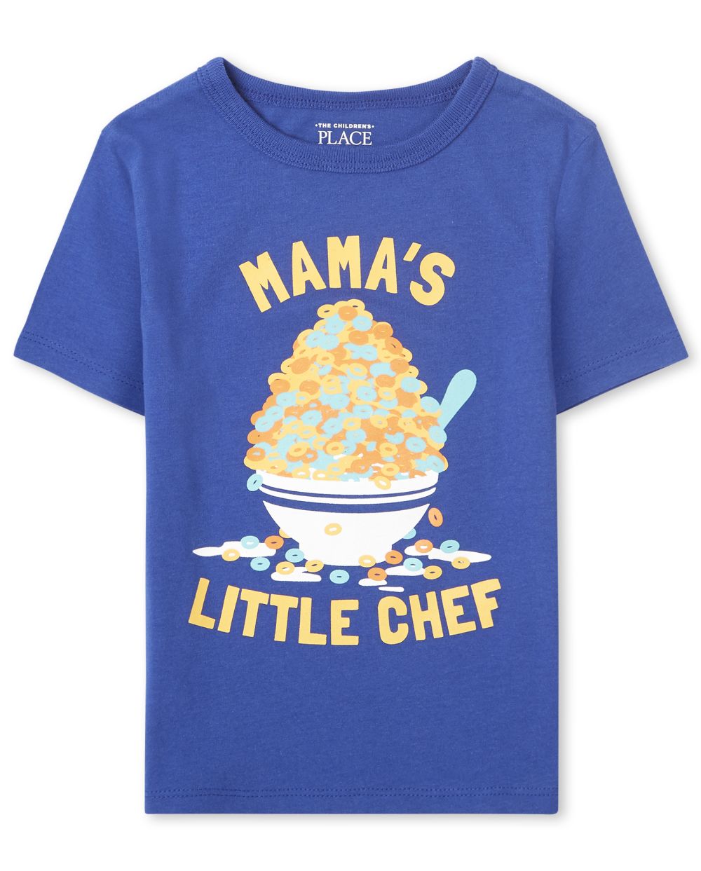 

s Baby And Toddler Boys Mama's Chef Graphic Tee - Blue T-Shirt - The Children's Place