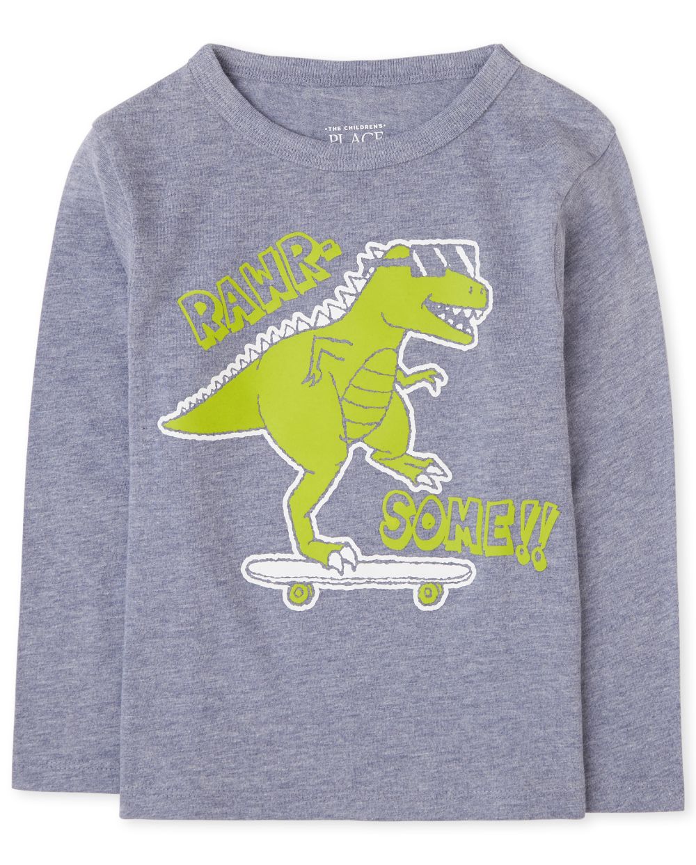 

s Baby And Toddler Boys Rawrsome Graphic Tee - Blue T-Shirt - The Children's Place