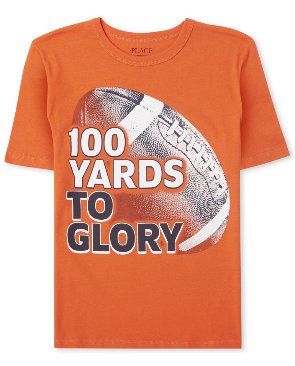 

Boys Boys Football Graphic Tee - Orange T-Shirt - The Children's Place
