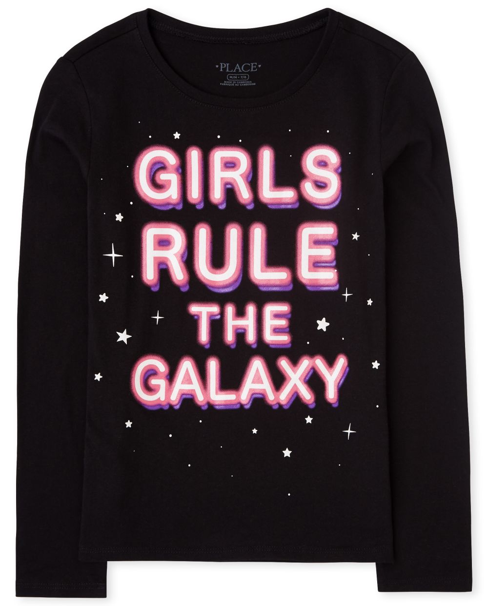 

s Galaxy Graphic Tee - Black T-Shirt - The Children's Place