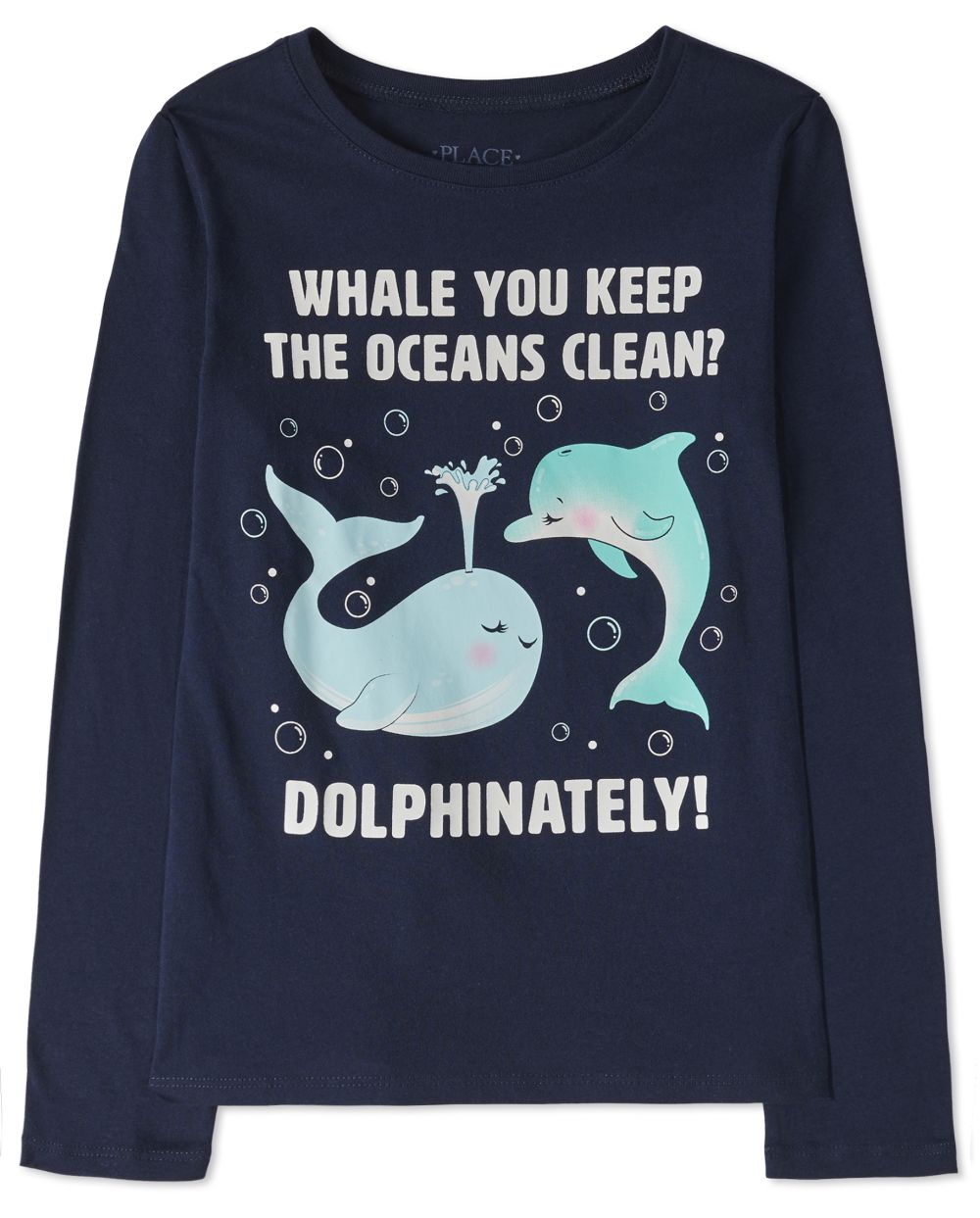 s Keep Oceans Clean Graphic Tee - Blue T-Shirt - The Children's Place