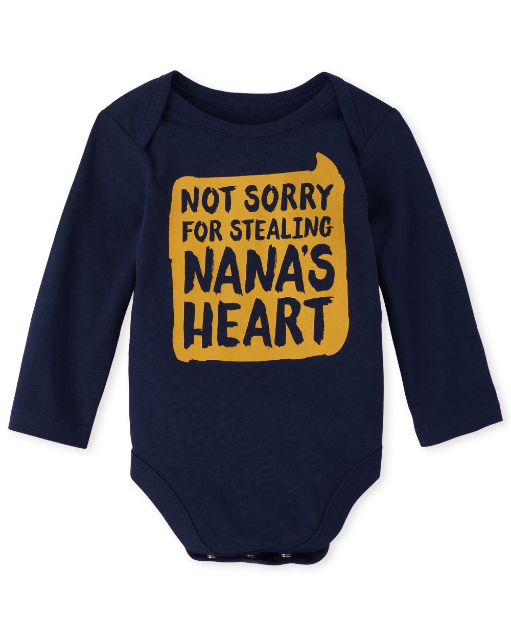 

Newborn Baby Boys Nana Graphic Bodysuit - Blue - The Children's Place