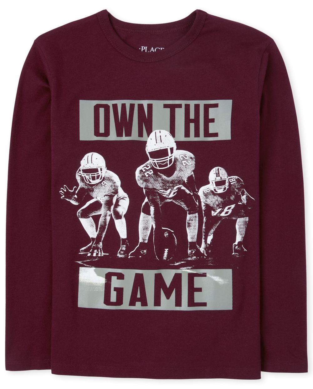

Boys Boys Football Graphic Tee - Red T-Shirt - The Children's Place