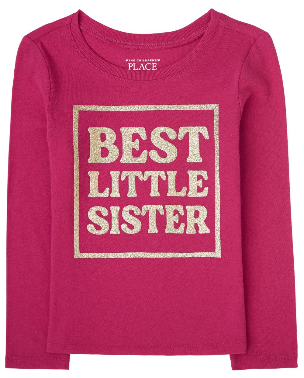 

s Baby And Toddler Little Sister Graphic Tee - Pink T-Shirt - The Children's Place