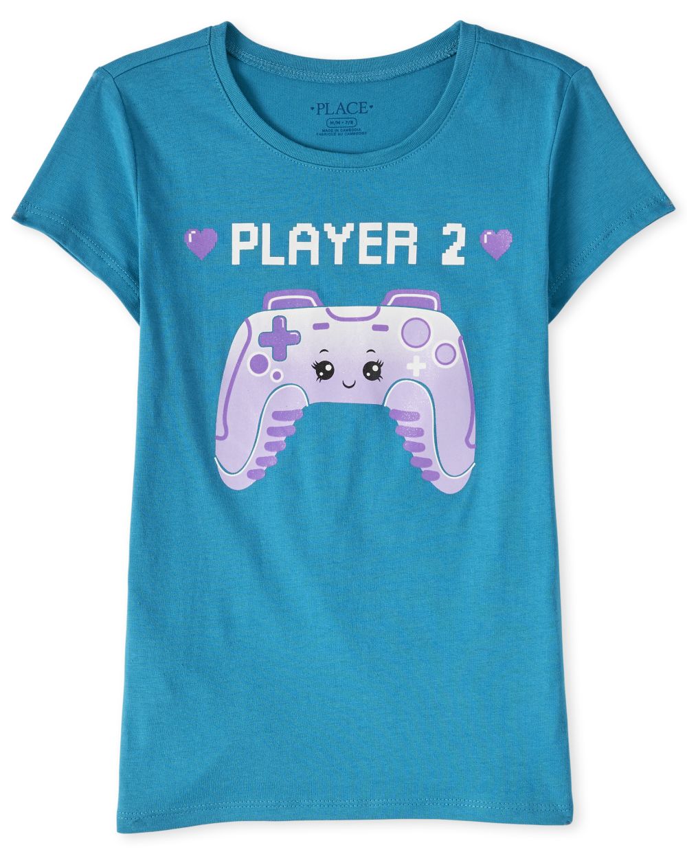 s Player 2 Graphic Tee - Green T-Shirt - The Children's Place