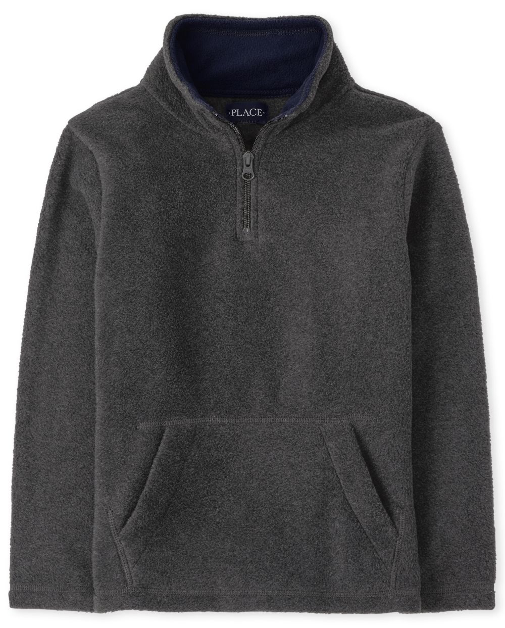

Boys Boys Glacier Fleece Half Zip Pullover - Gray - The Children's Place