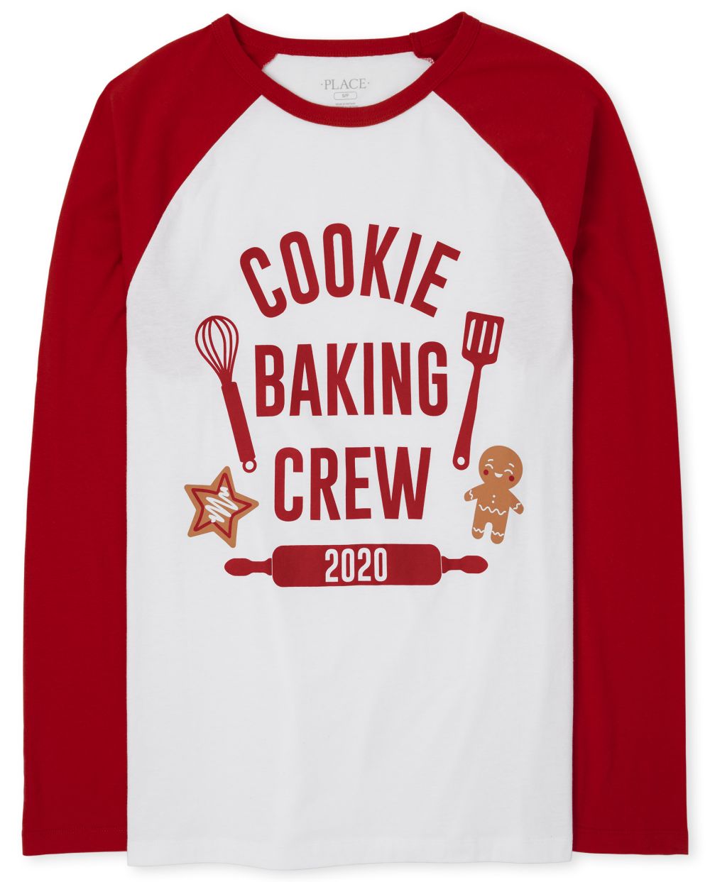 

s Unisex Adult Matching Family Baking Crew Graphic Tee - White T-Shirt - The Children's Place