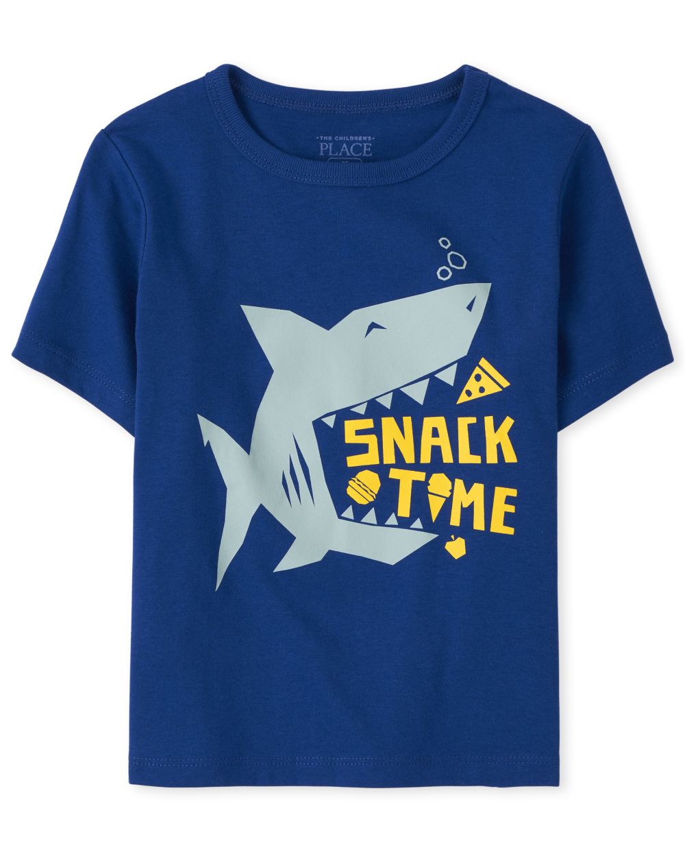

s Baby And Toddler Boys Snack Shark Graphic Tee - Blue T-Shirt - The Children's Place