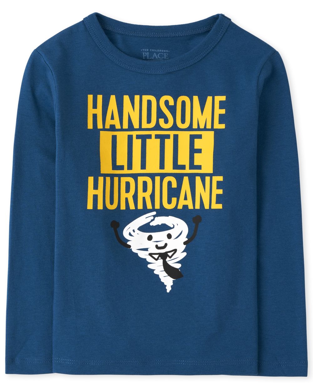 

s Baby And Toddler Boys Little Hurricane Graphic Tee - Blue T-Shirt - The Children's Place