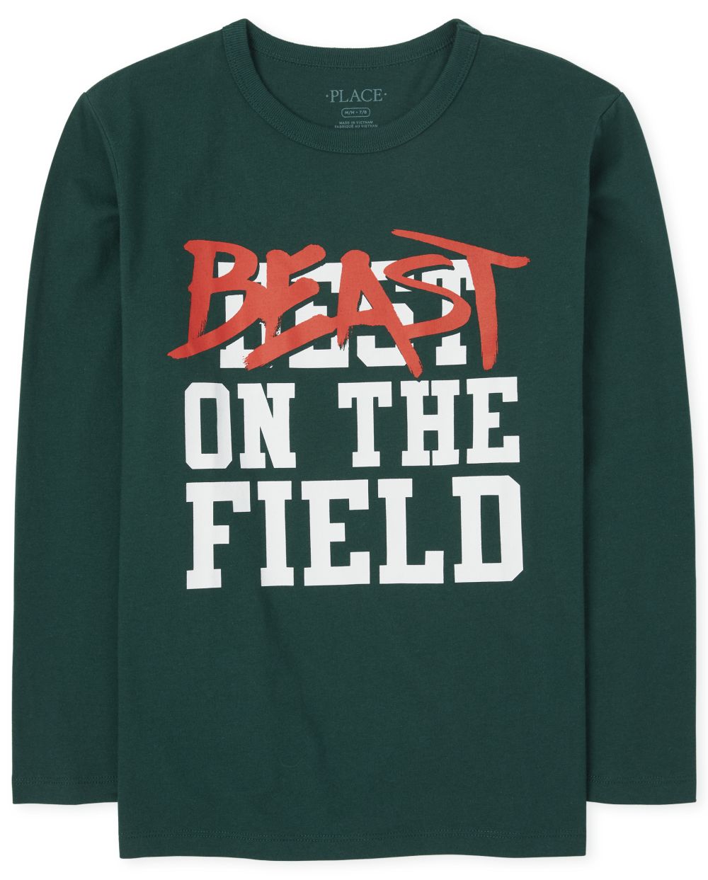 

Boys Boys Beast Graphic Tee - Green T-Shirt - The Children's Place