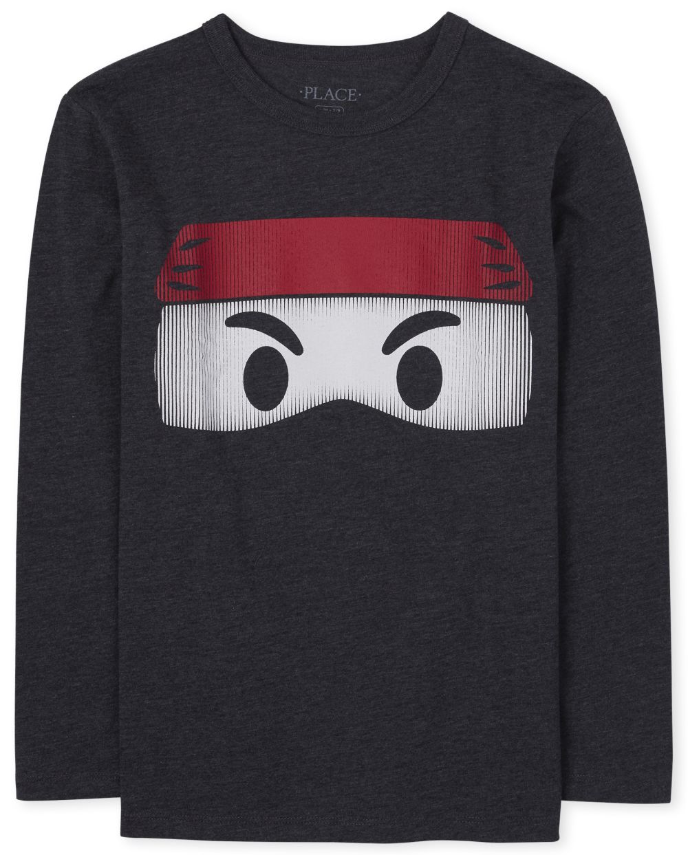 

s Boys Ninja Graphic Tee - Black T-Shirt - The Children's Place