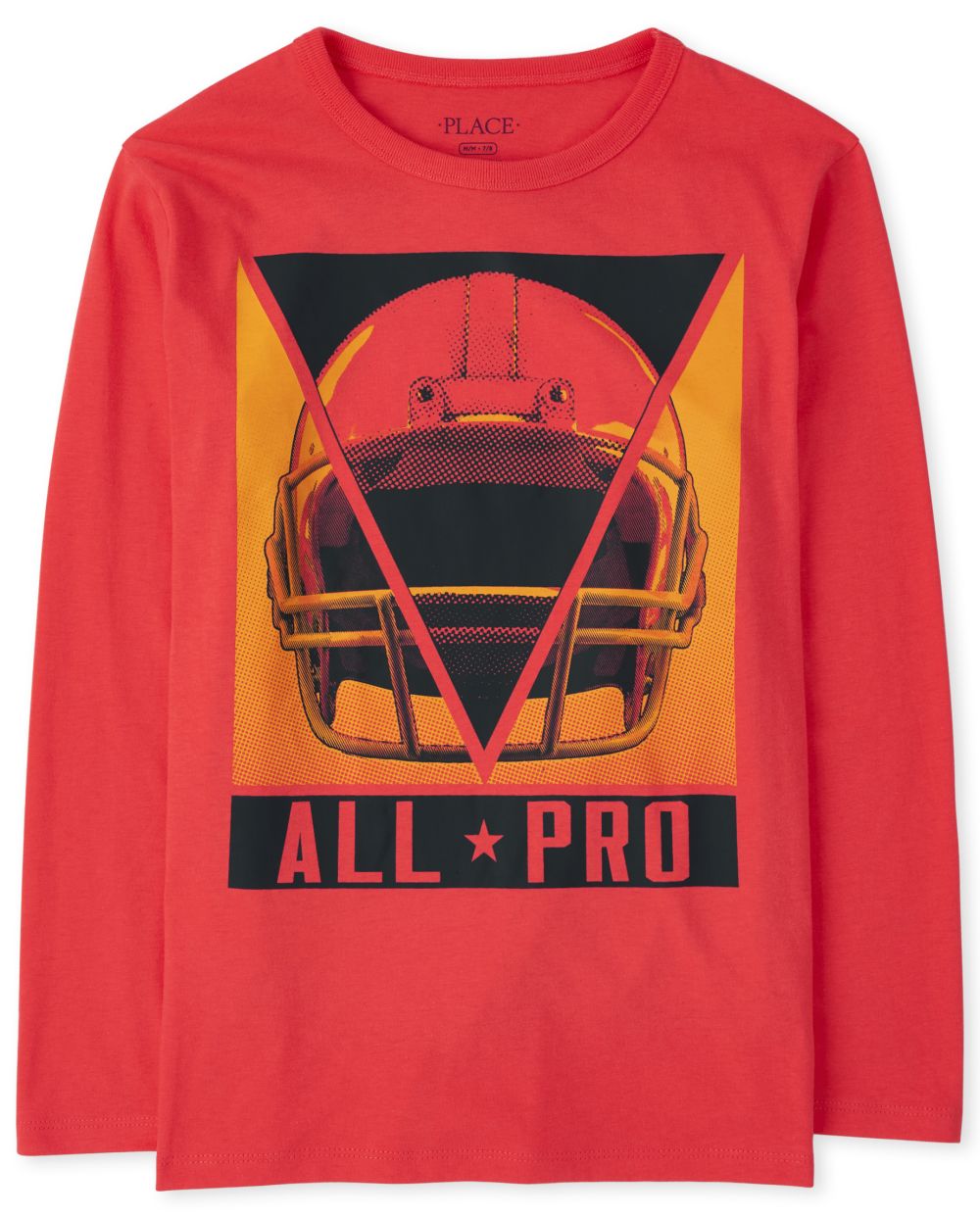

Boys Boys Football Graphic Tee - Red T-Shirt - The Children's Place