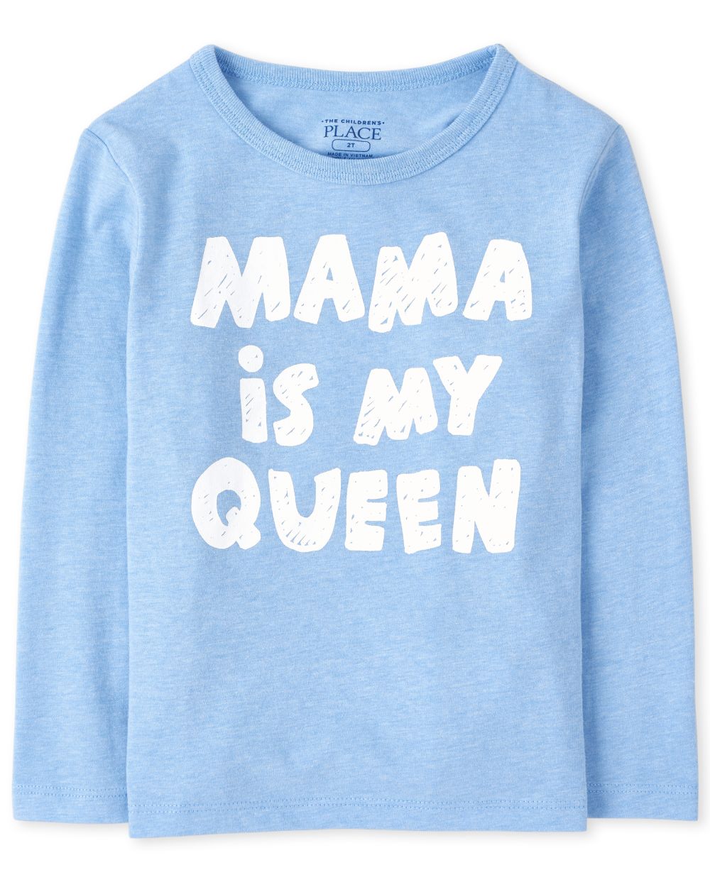 

s Baby And Toddler Boys Mama Is My Queen Graphic Tee - Blue T-Shirt - The Children's Place