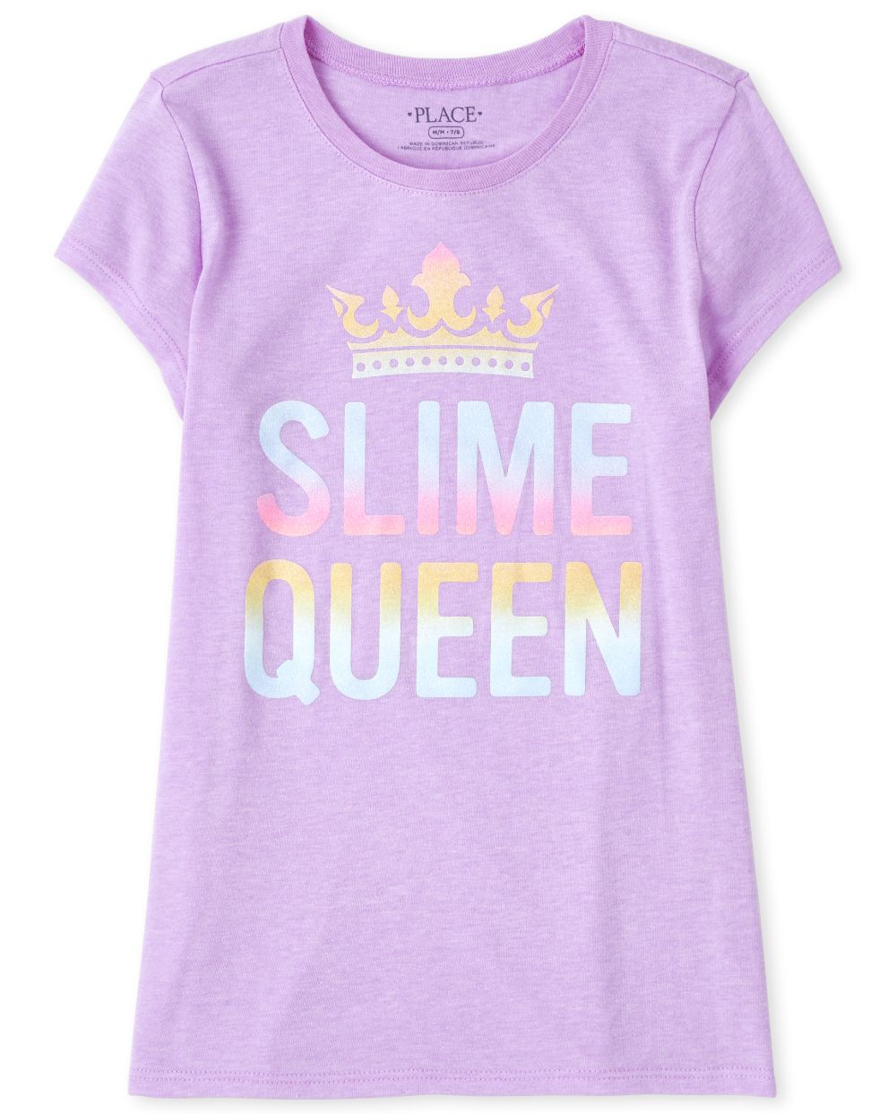 

s Slime Queen Graphic Tee - Purple T-Shirt - The Children's Place