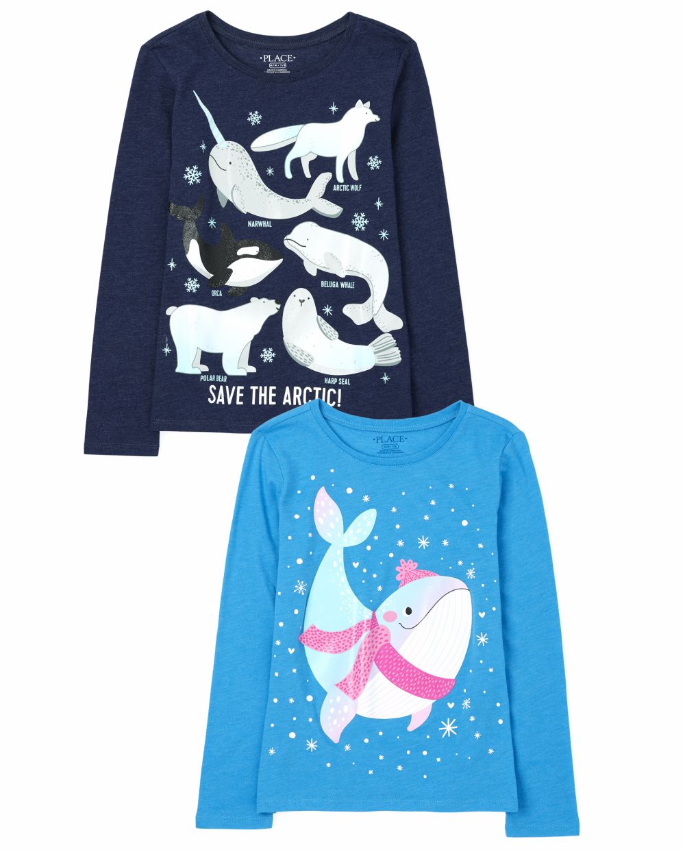 

s Animals Graphic Tee 2-Pack - Multi T-Shirt - The Children's Place