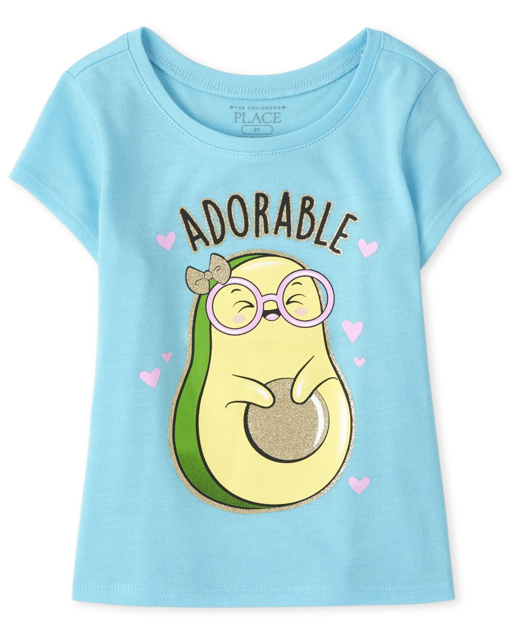 

s Baby And Toddler Adorable Avocado Graphic Tee - Blue T-Shirt - The Children's Place