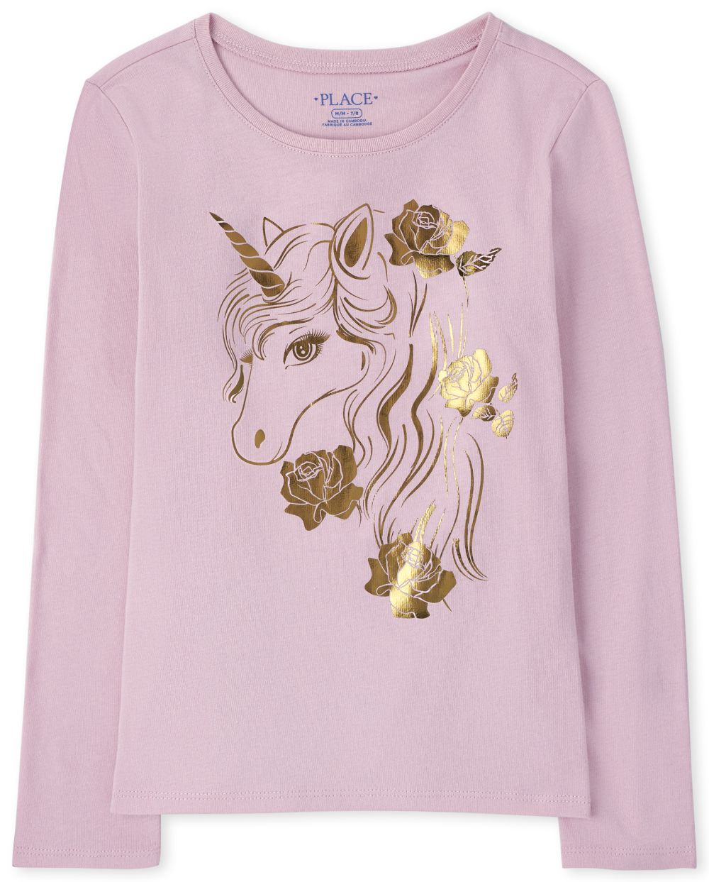 

Girls Unicorn Graphic Tee - Pink T-Shirt - The Children's Place
