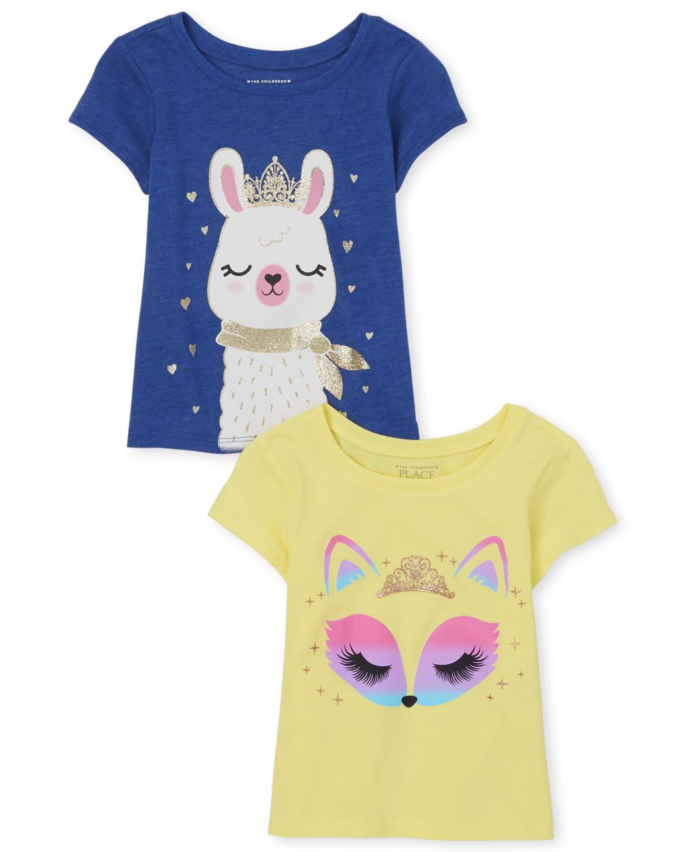 

s Baby And Toddler Animals Graphic Tee 2-Pack - Multi T-Shirt - The Children's Place