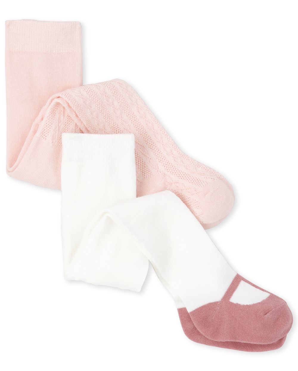 

Newborn Baby Metallic Tights 2-Pack - Multi - The Children's Place