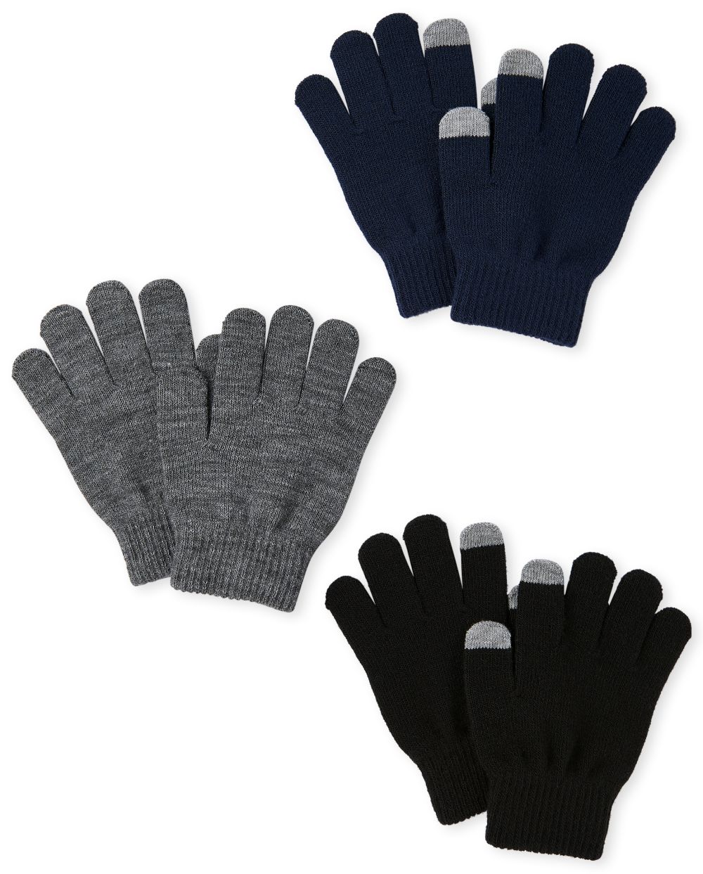 

Boys Boys Texting Gloves 2-Pack - Multi - The Children's Place
