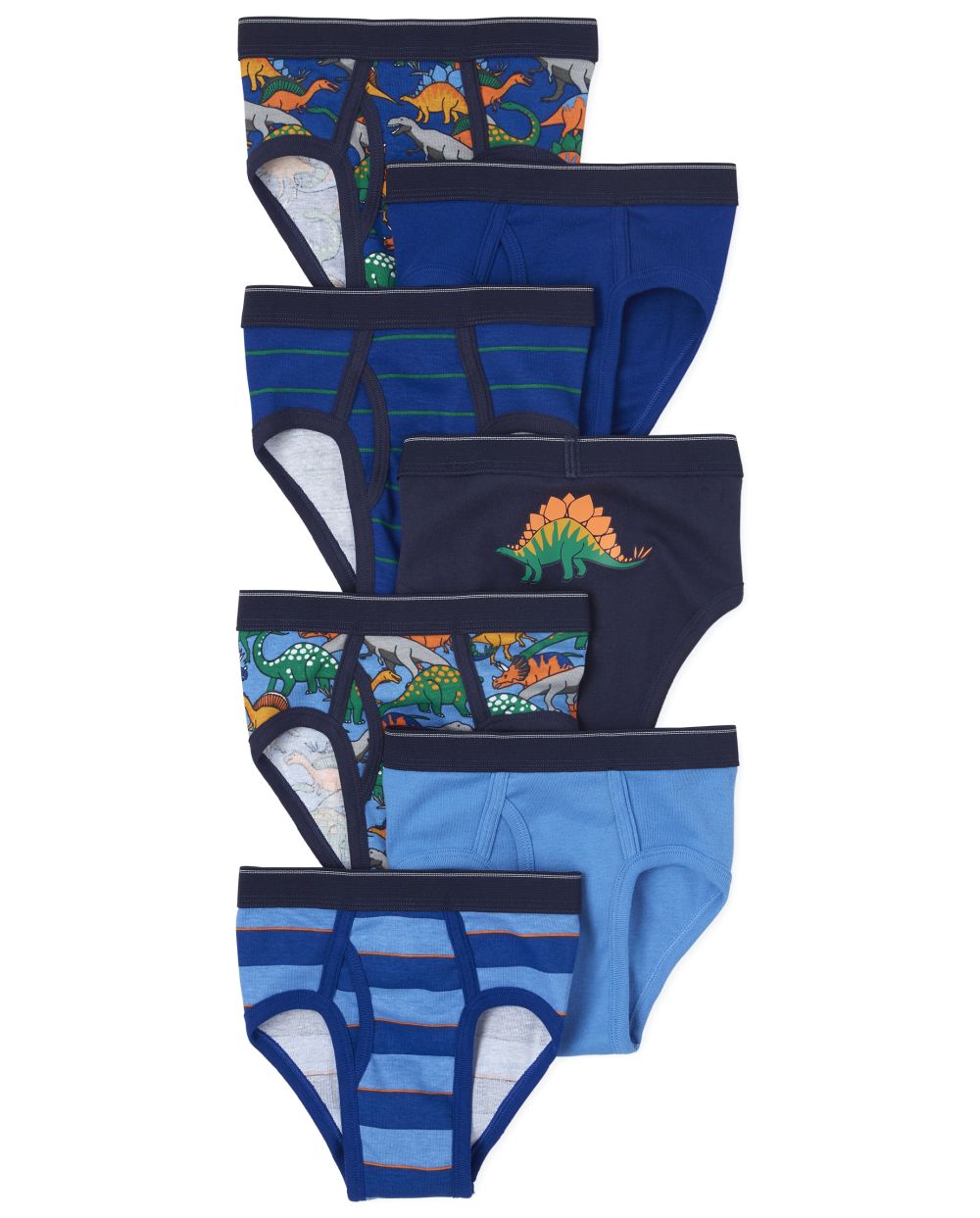 

s Toddler Boys Dino Briefs 7-Pack - Multi - The Children's Place