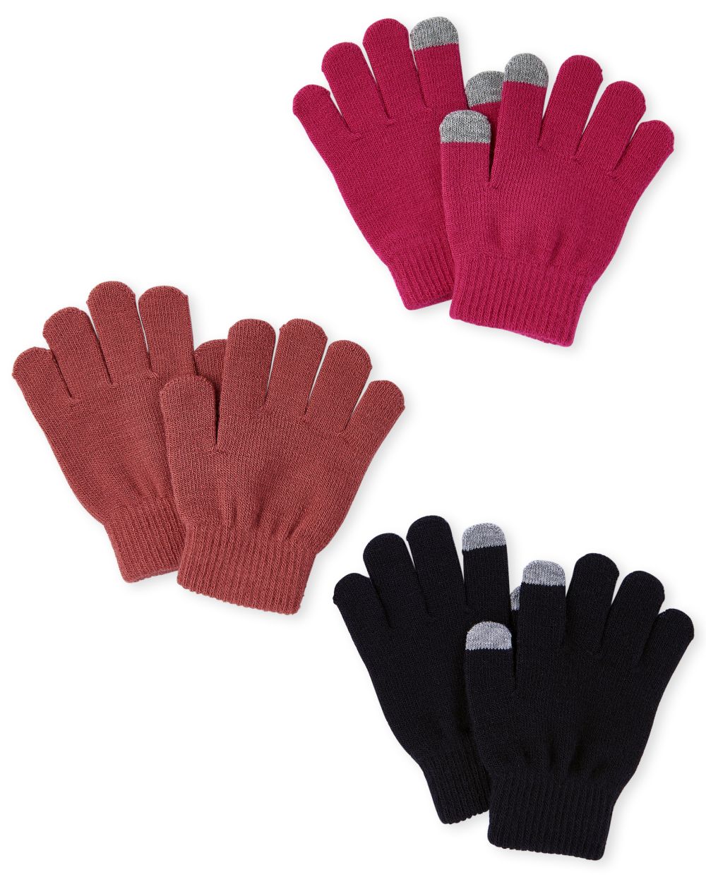 

Girls Texting Gloves 2-Pack - Multi - The Children's Place