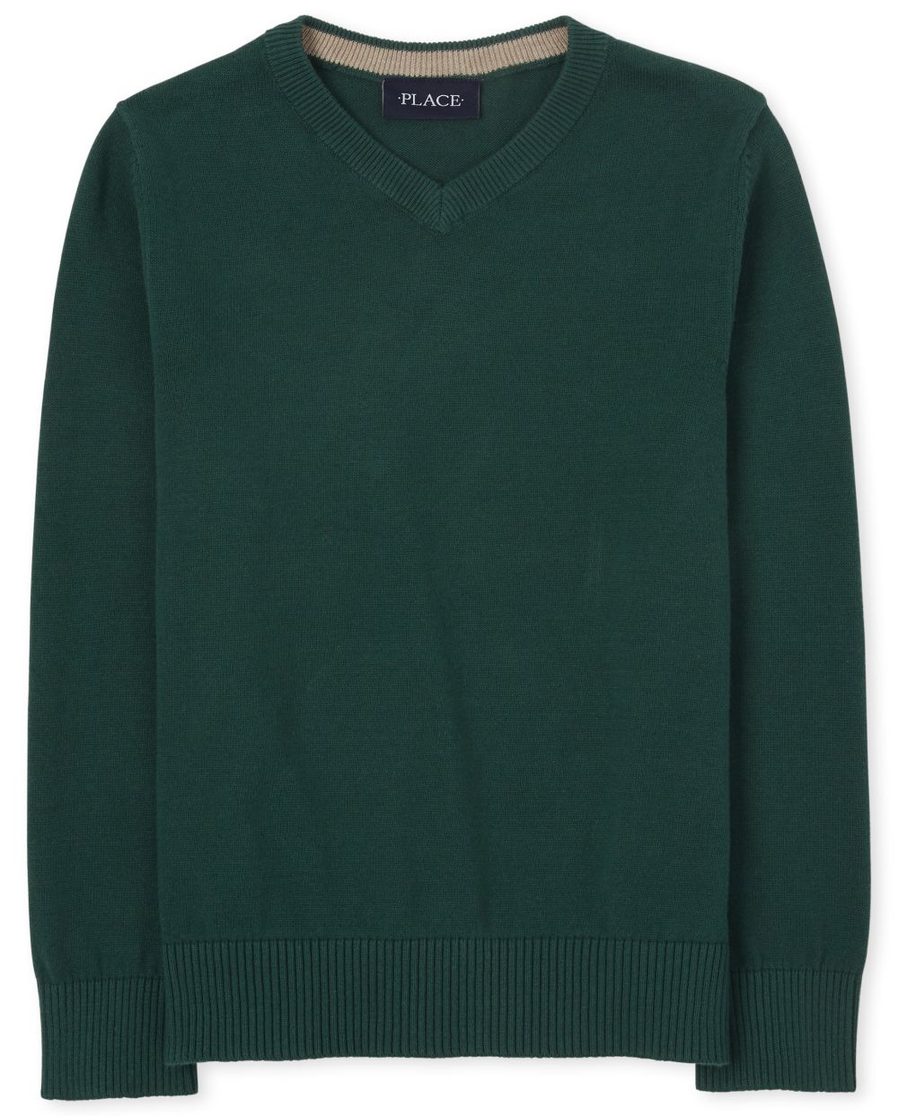 

Boys Boys V Neck Sweater - Green - The Children's Place