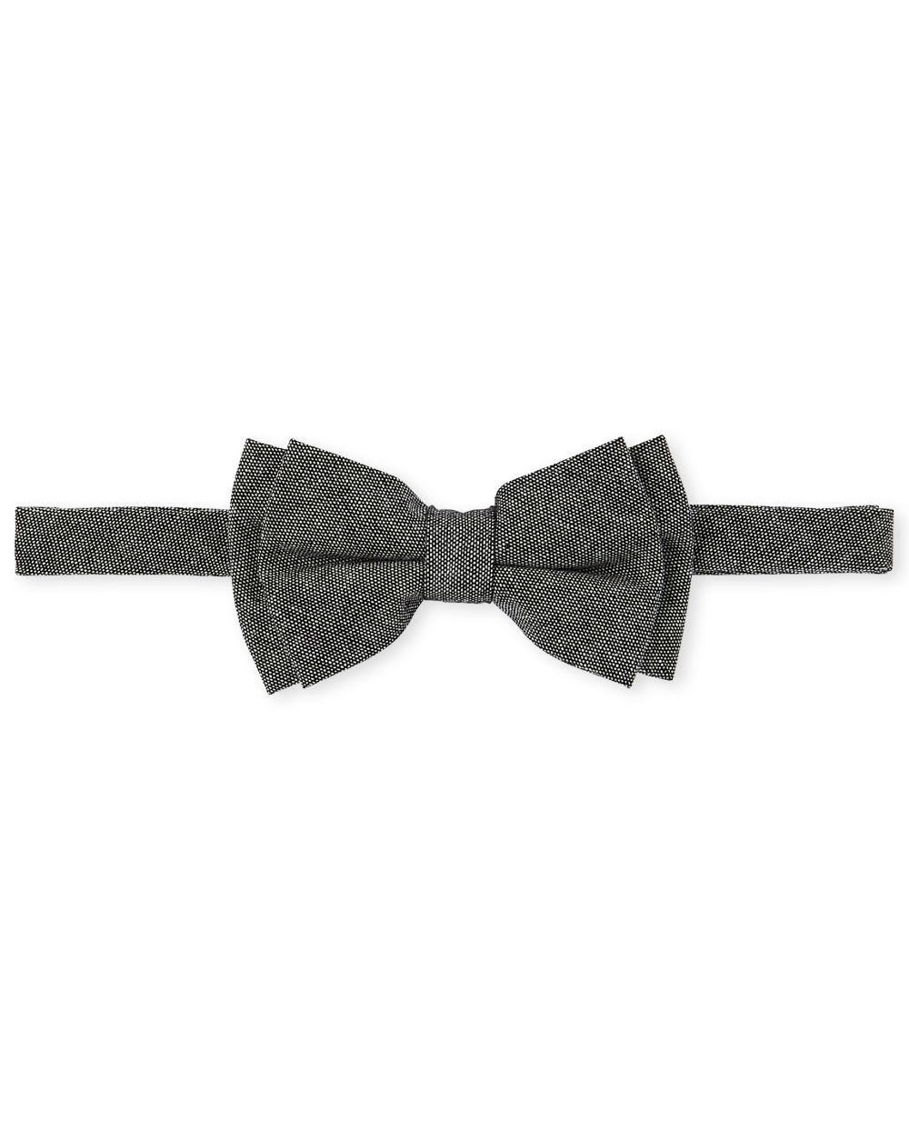 

Boys Boys Chambray Bow Tie - Black - The Children's Place