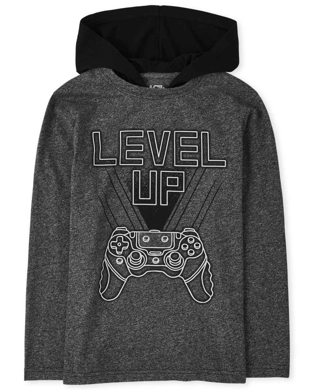 

Boys Boys Graphic Hoodie Top - Black - The Children's Place