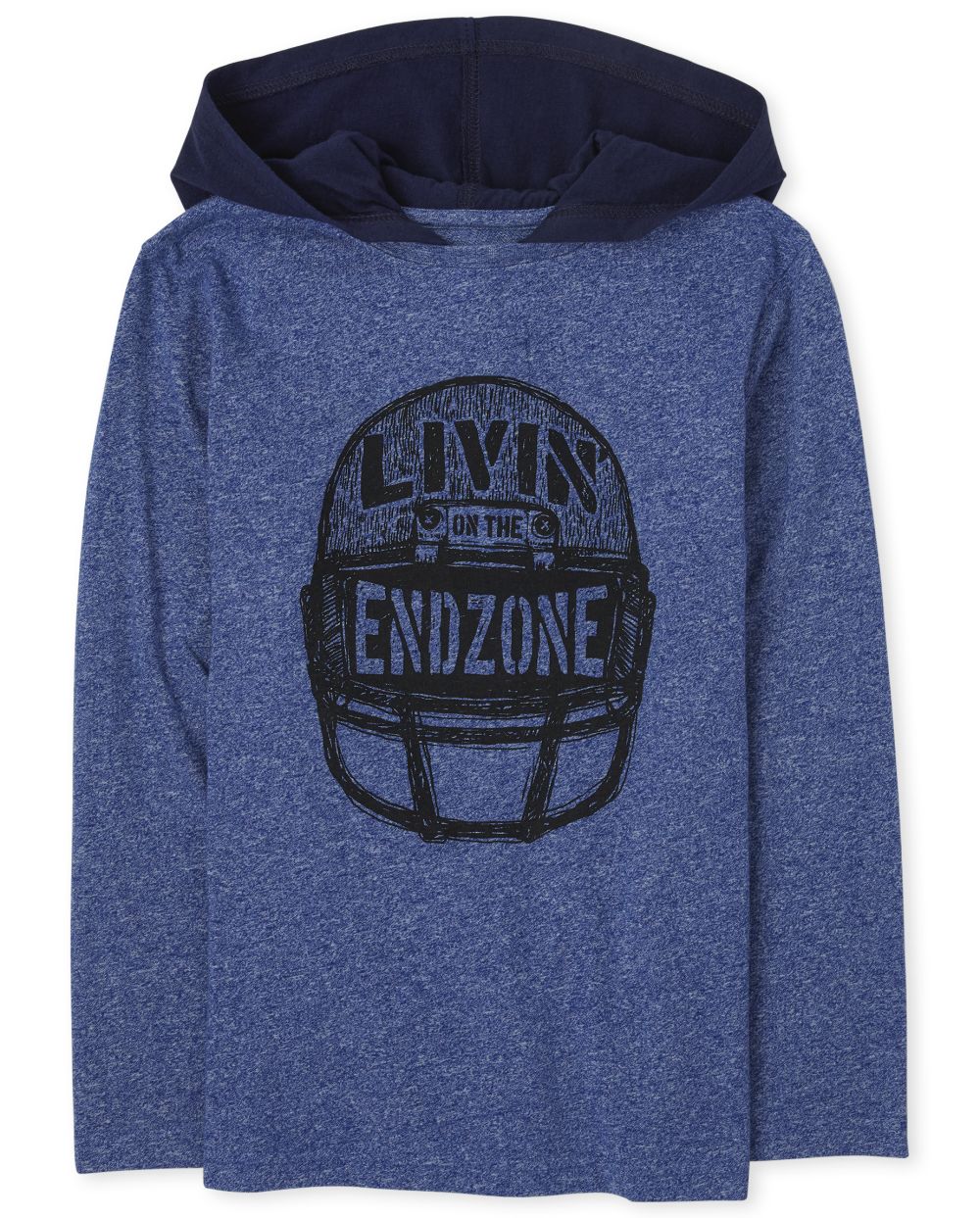 Boys Boys Graphic Hoodie Top - Blue - The Children's Place