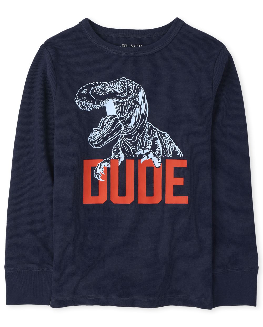 Boys Boys Graphic Thermal Top - Blue - The Children's Place
