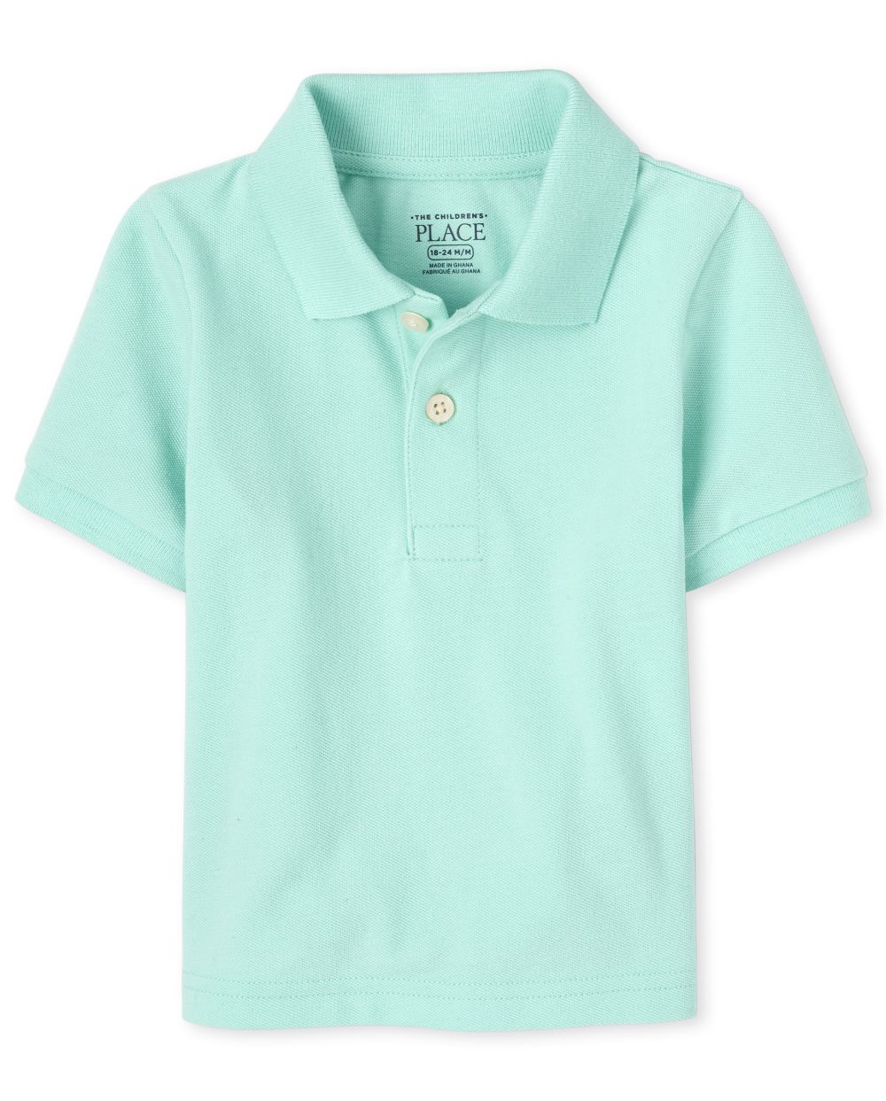

s Toddler Boys Pique Polo - Green - The Children's Place