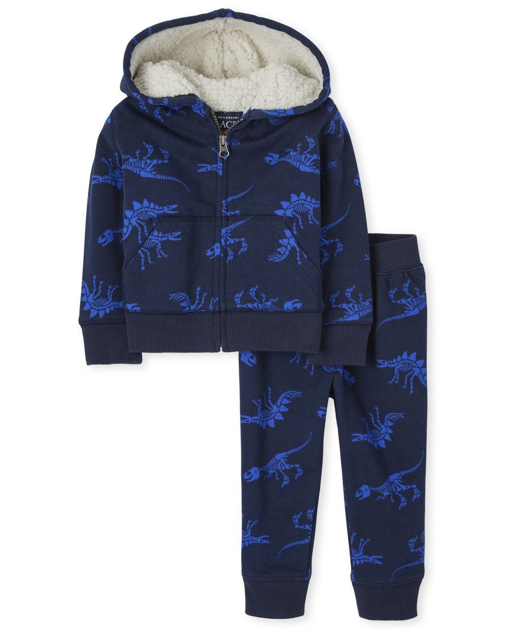 

s Baby And Toddler Boys Dino Outfit Set - Blue - The Children's Place