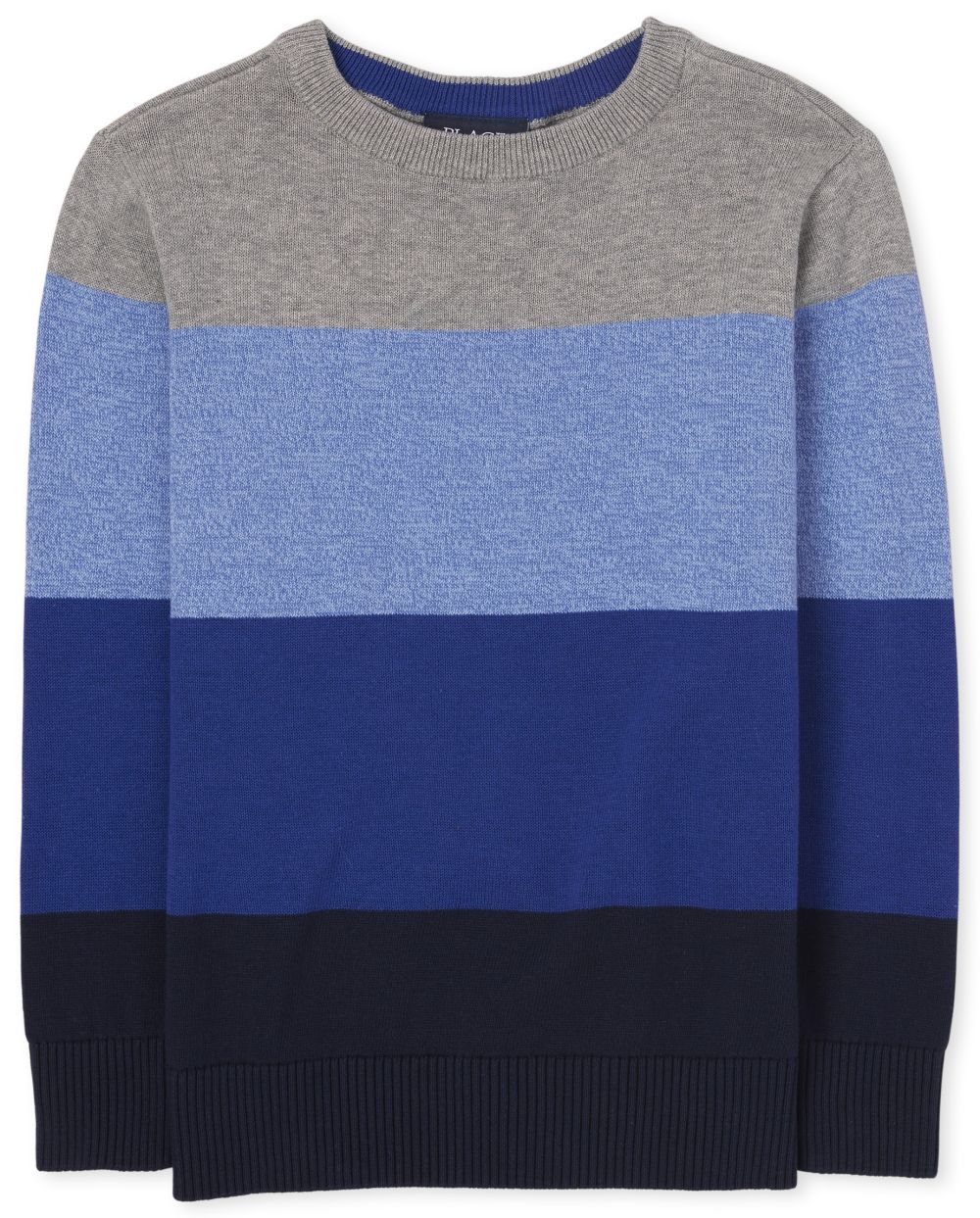 

Boys Boys Colorblock Sweater - Blue - The Children's Place