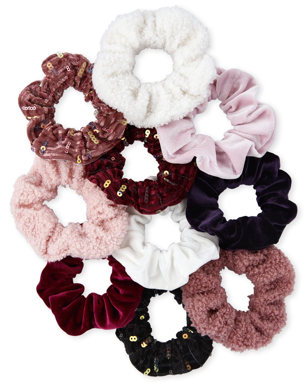 

Girls Velvet Scrunchie 10-Pack - Multi - The Children's Place
