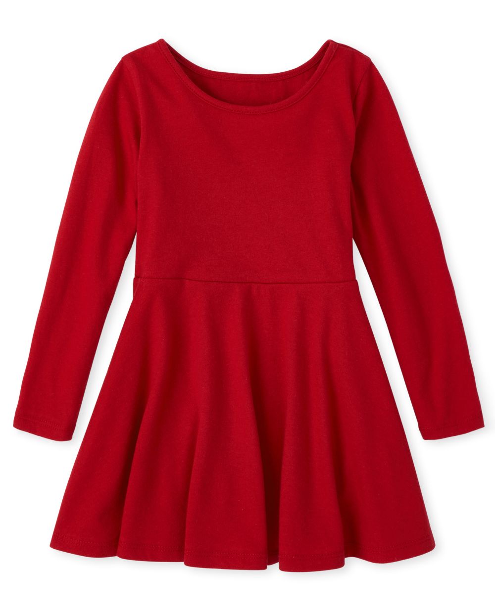

s Baby And Toddler Heart Cut Out Skater Dress - Red - The Children's Place