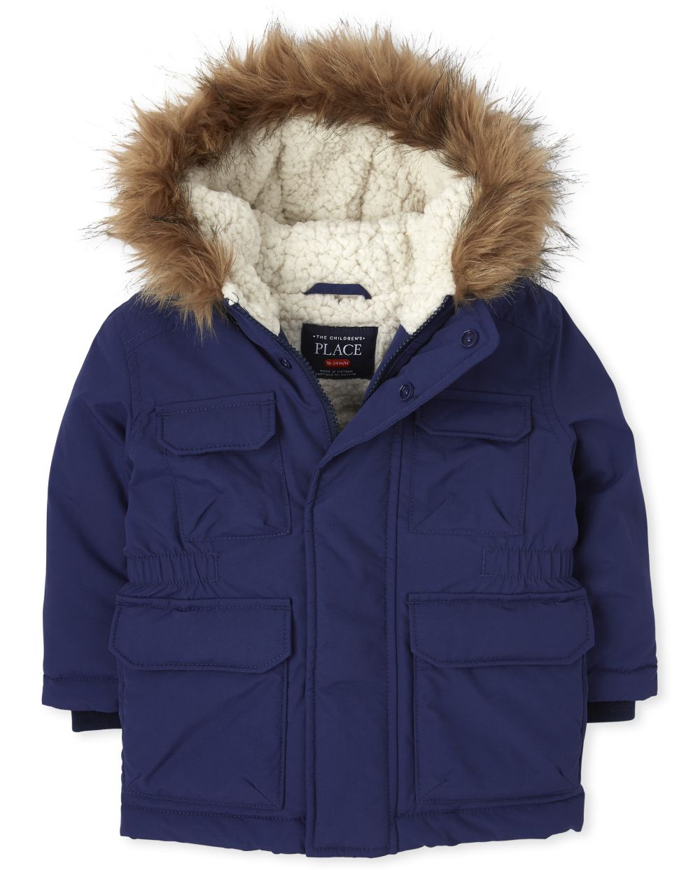 

s Toddler Boys Parka Jacket - Blue - The Children's Place