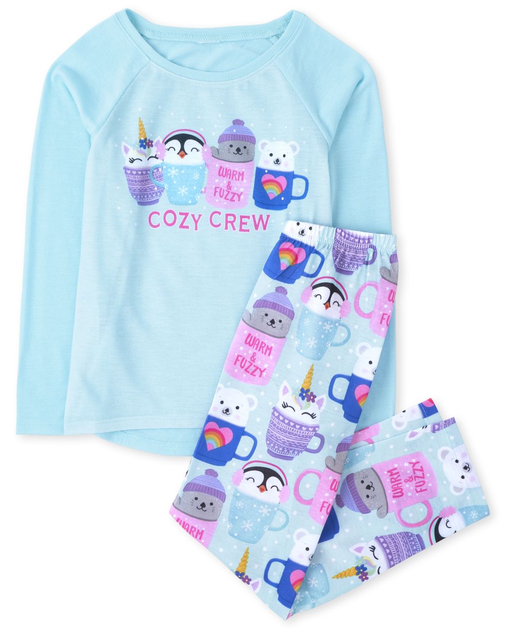 

s Cozy Crew Pajamas - Blue - The Children's Place