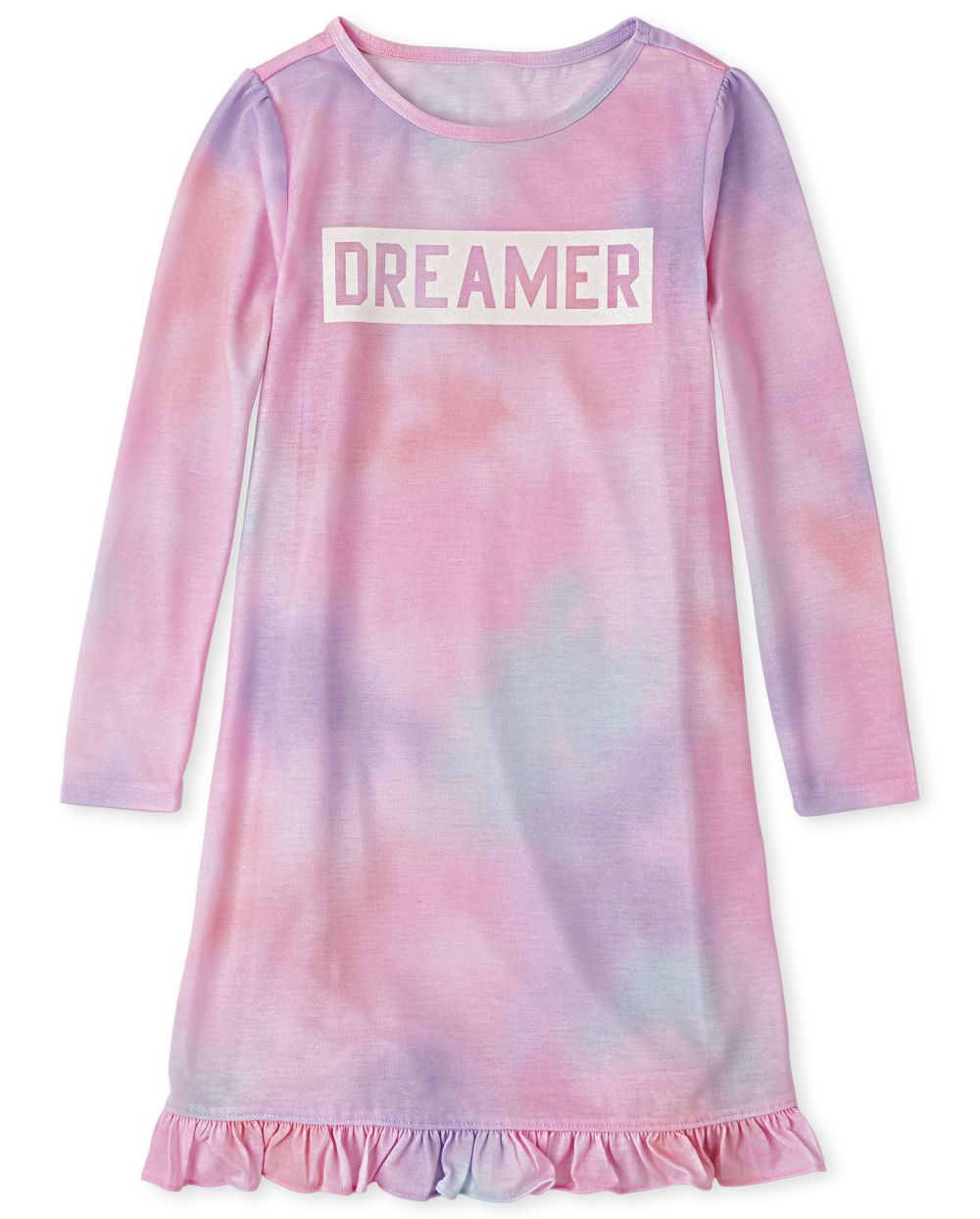 

s Tie Dye Dreamer Nightgown - Pink - The Children's Place