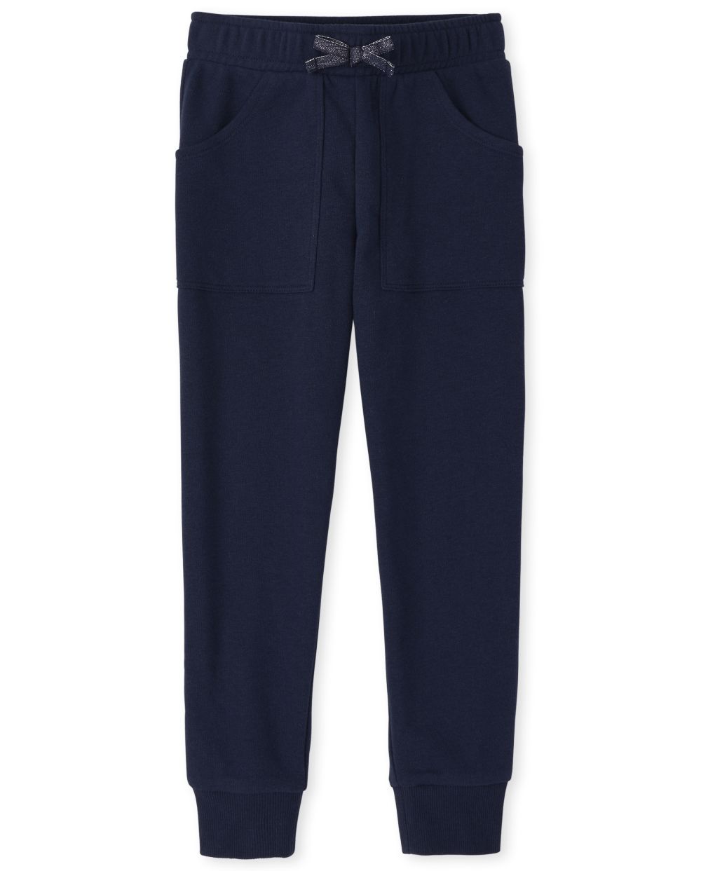 

Girls Active Fleece Jogger Pants - Blue - The Children's Place