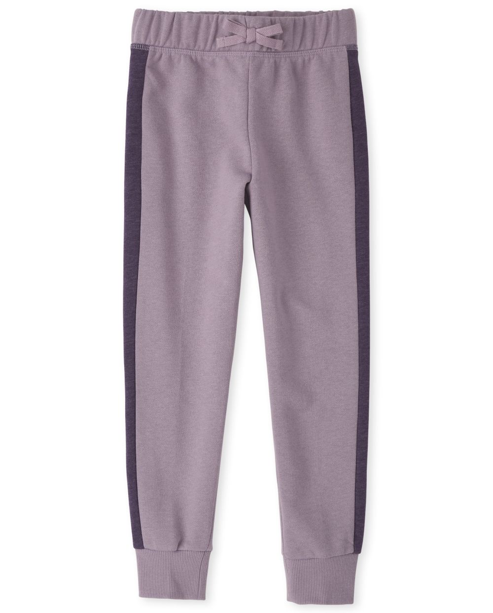 

s Active Colorblock French Terry Jogger Pants - Purple - The Children's Place