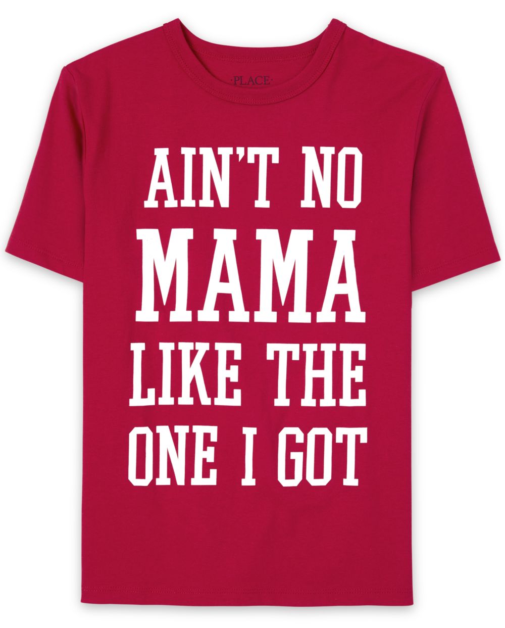 

s Boys Matching Family Mama Graphic Tee - Red T-Shirt - The Children's Place