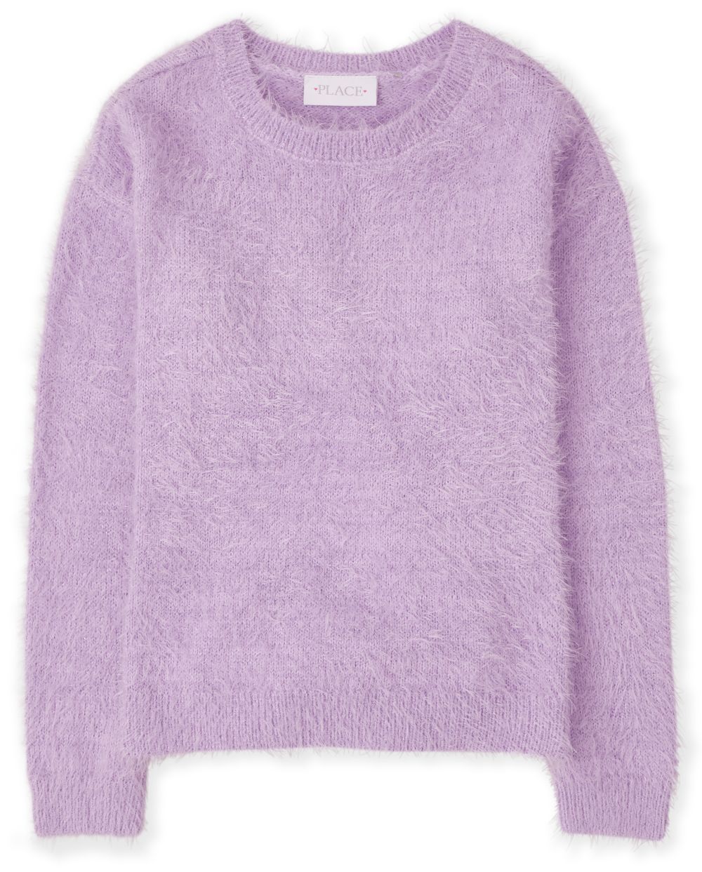 

Girls Eyelash Sweater - Purple - The Children's Place