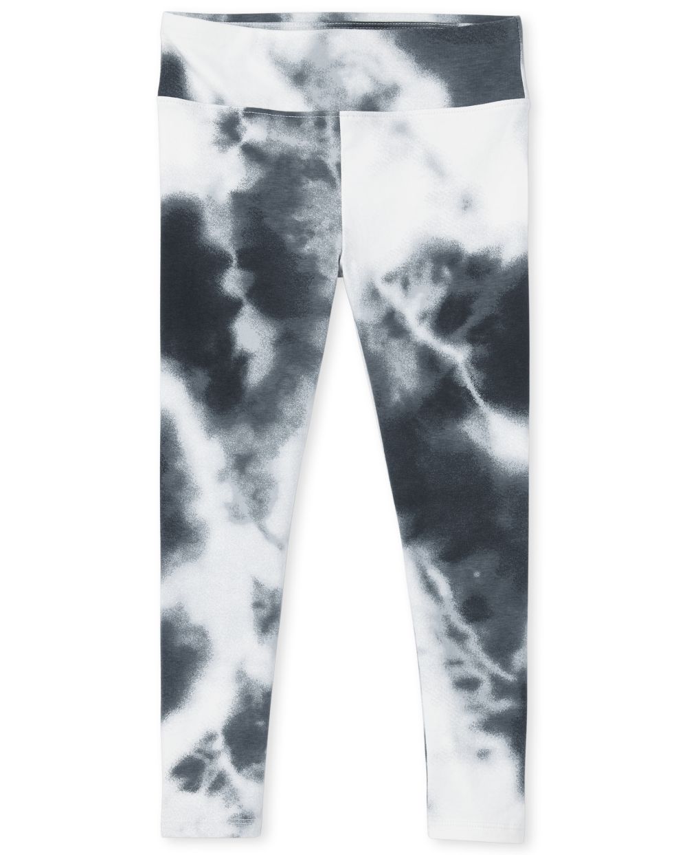 

Girls Tie Dye Hi-Rise Leggings - Gray - The Children's Place